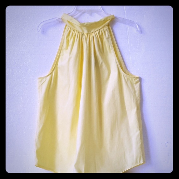 J. Crew Tops - J Crew Yellow Sleeveless shirt J. Crew Tops - J Crew Yellow Sleeveless shirt